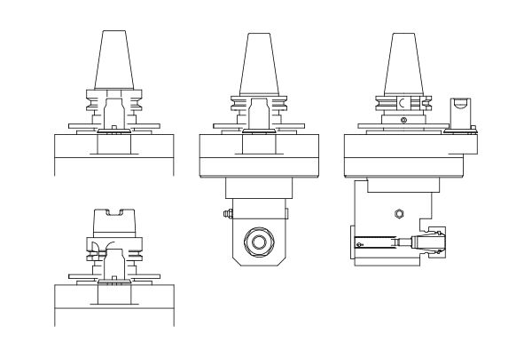 A20 SK-BT-CAT40 HSK63 R